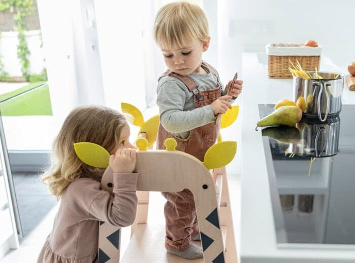 Tour d'observation Montessori girafe