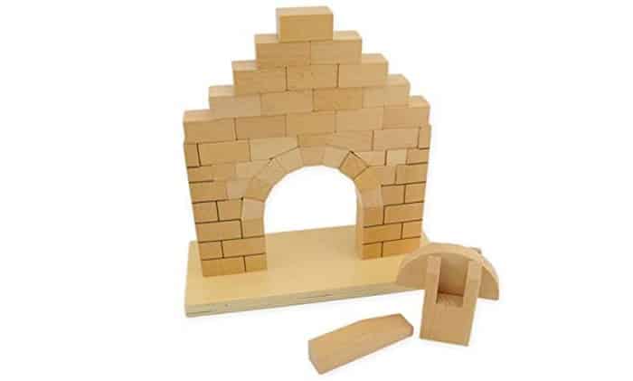 Arche romane en bois Montessori