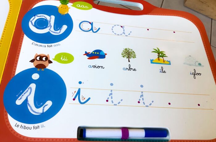 Mon ardoise Montessori