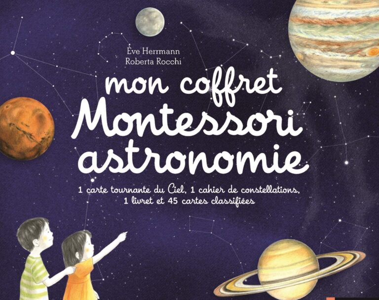 Mon coffret astronomie Montessori guide