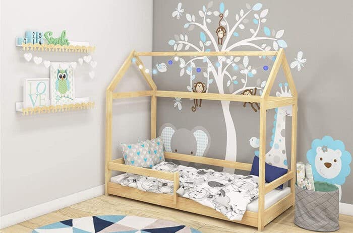 Lit Montessori cabane pas cher