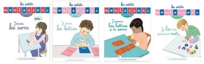 Collection de livres les petits Montessori