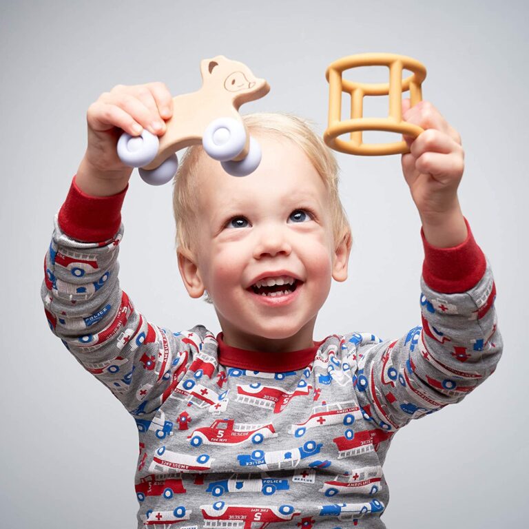 Jouet Montessori 5-en-1 Pour Bébé 6-12 Mois - Xylophone, Cubes à Empiler, Trieur De Formes - Éducatif