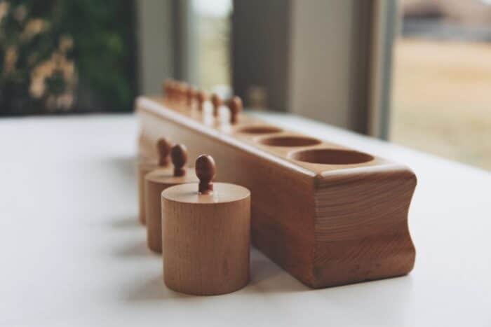 montessori cylindres