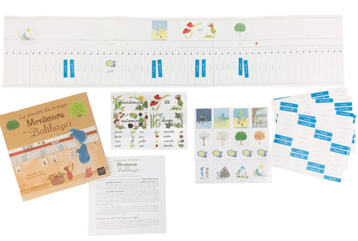 poutre du temps Montessori