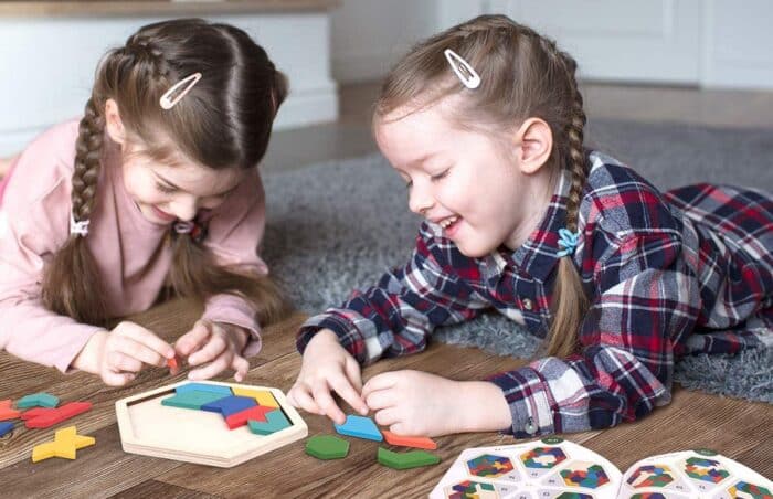 Puzzle en bois Montessori