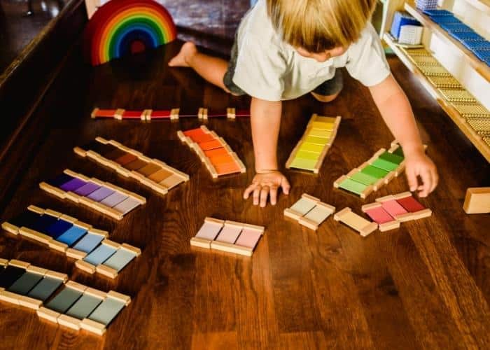 Jeux Montessori pour enfant de 3 ans