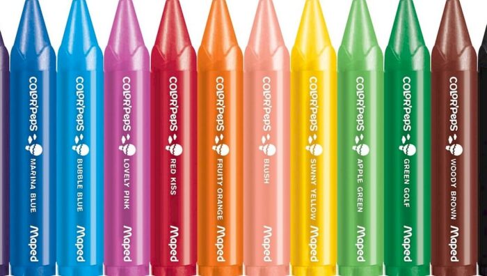 Des crayons bébé Montessori