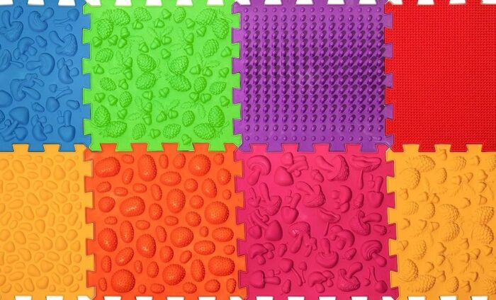 Un tapis sensoriel bébé