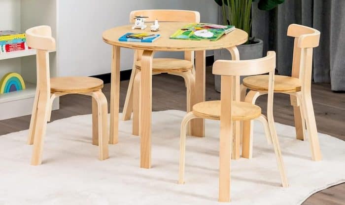 Table et chaises scandinave