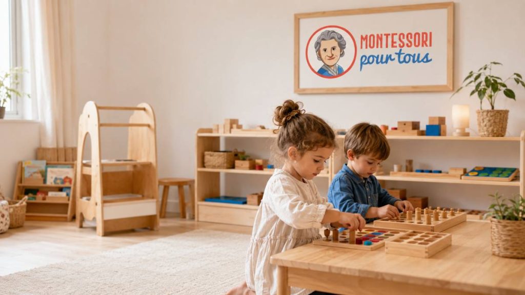 Univers Montessori pour tous avec mat&eacute;riel &eacute;ducatif et ambiance familiale
